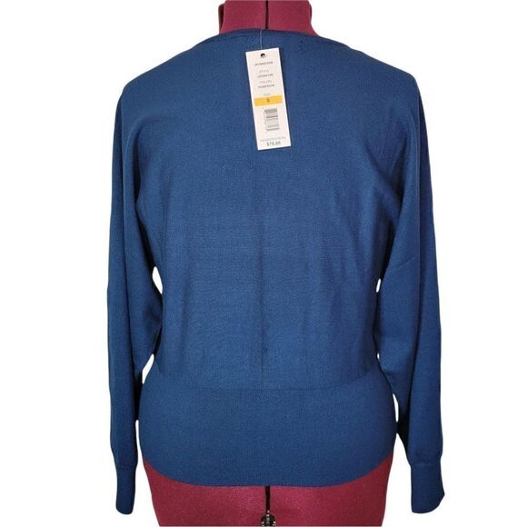 Joseph A Poseidon Blue Women's Sweater (size S) - Picture 4 of 7